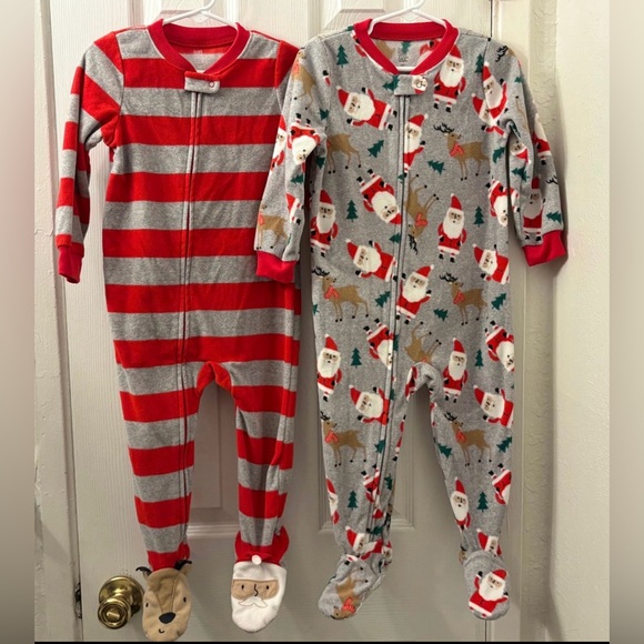 2T Christmas Pajama Bundle - Picture 1 of 5